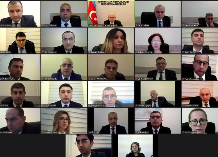 Energetika Nazirliyində növbəti kollegiya iclası keçirilib 