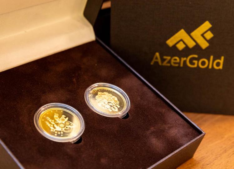Повысились продажи продукции из золота ЗАО “AzerGold” 