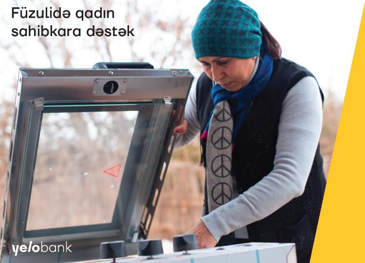 Yelo Bank поддержал семью вынужденных переселенцев в Физули 