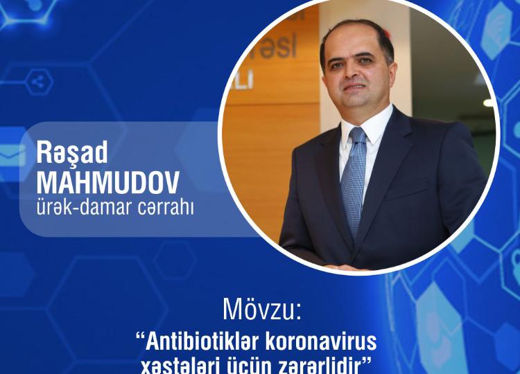 Koronavirus xəstələri üçün antibiotik istifadəsi zərərlidir - VİDEO
