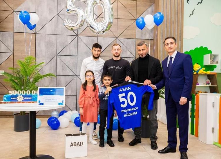 "ASAN xidmət"ə 50 milyonuncu müraciət qeydə alınıb - FOTO