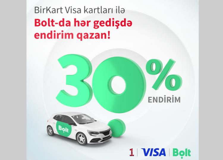 Get 30% off on Bolt rides with BirKart! 