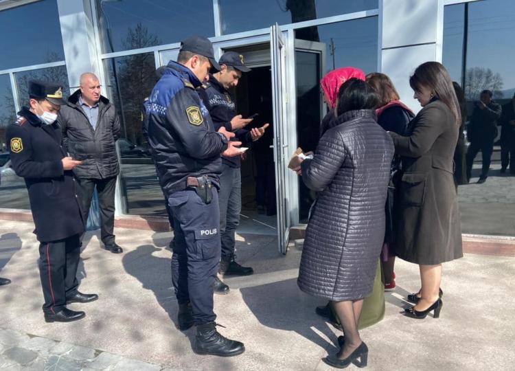 İsmayıllıda pandemiya qaydalarına nəzarət məqsədilə reyd keçirilib 