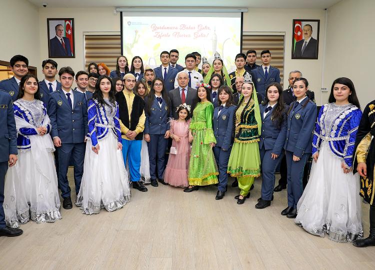Gömrük Akademiyasında Novruz şənliyi keçirilib - FOTO