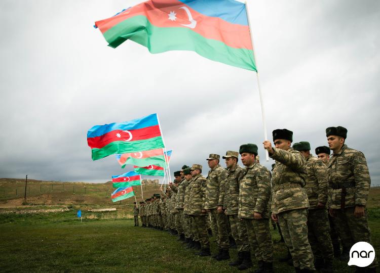 Nar celebrates Novruz Holiday with soldiers in liberated landss (PHOTO, VIDEO)