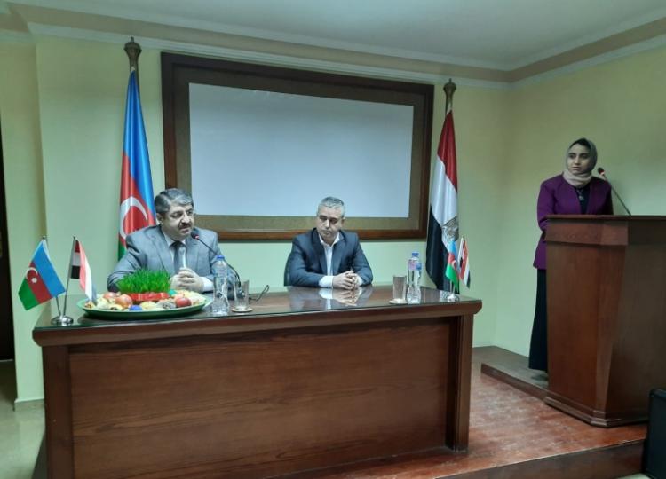 Qahirədə Novruz bayramına həsr olunmuş tədbir keçirilib 