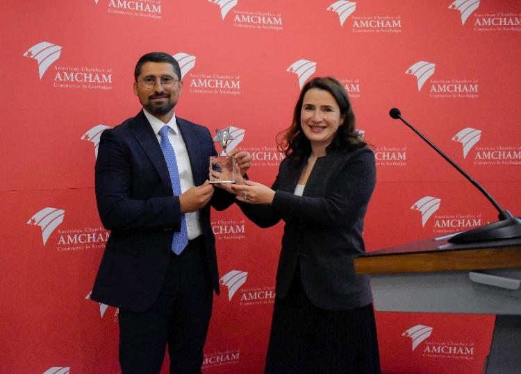 Qarabağ Dirçəliş Fondunun İdarə Heyətinin sədri AmCham Azərbaycan üzvləri ilə görüşüb - FOTO