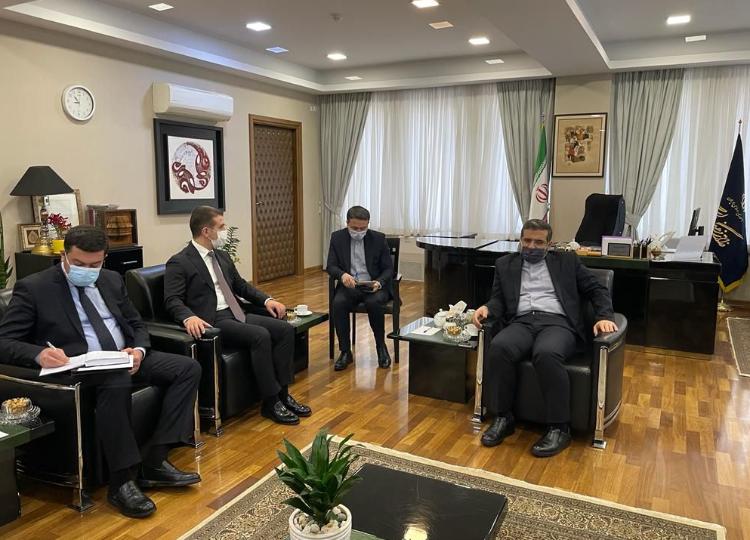 Azərbaycan səfiri Əli Əlizadə İran mədəniyyət və islami irşad naziri Məhəmməd Mehdi İsmaili ilə görüşüb 