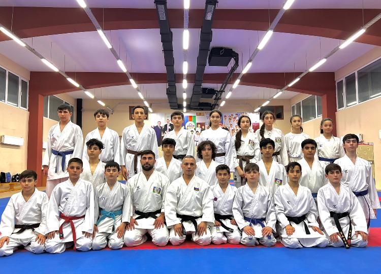 Qurban Tağıyev "Olimpiya ümidləri" layihəsinin məşqini idarə edib 