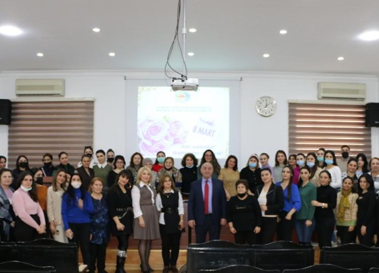 RSXM-də 8 mart - Beynəlxalq Qadınlar Gününə həsr olunmuş tədbir keçirilib - FOTO