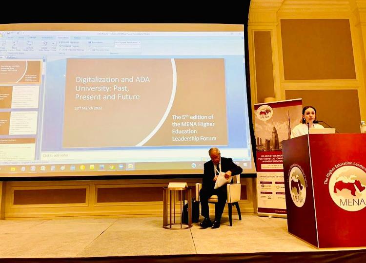 Vəfa Kazdal Birləşmiş Ərəb Əmirliklərində keçirilən "Ali Təhsil İdarəçiləri Forumu"nun yekunlarını təqdim edir 
