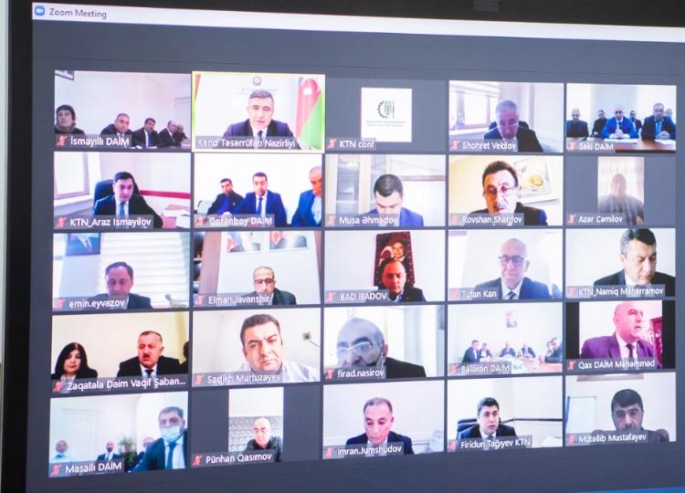 "Tütünçülük-2022: qarşıda duran vəzifələr" mövzusunda onlayn müşavirə keçirilib 