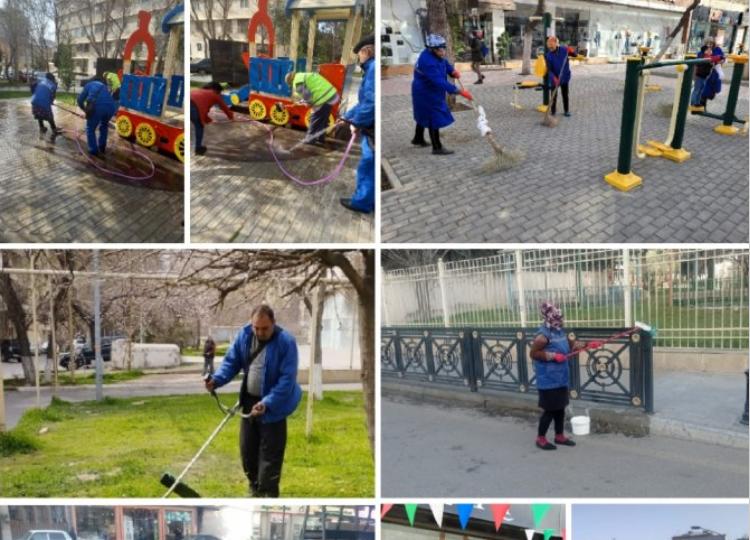 Binəqədidə iməcilik keçirildi - FOTO