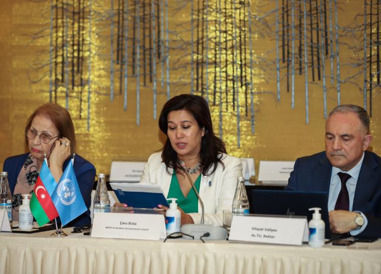 UNDP hosts a roundtable to discuss the role of women in STEM 