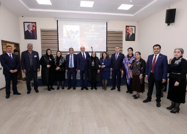 Gömrük Akademiyasında şəhid ailələri ilə görüş keçirilib 