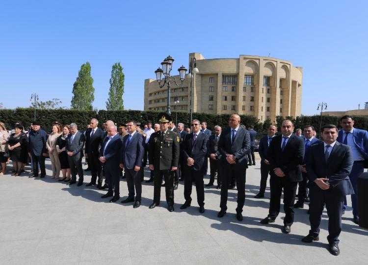 Binəqədi rayonunda Zərifə xanım Əliyevanın anadan olmasının 99-cu ildönümü qeyd edildi - FOTO