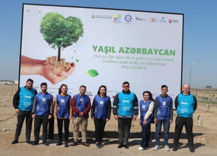 "Yaşıl Marafon 2022" ağacəkmə kampaniyası çərçivəsində növbəti aksiya keçirilib 