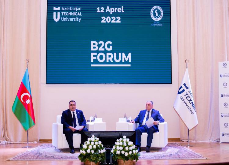 AzTU-da "B2G Forum" keçirilib 