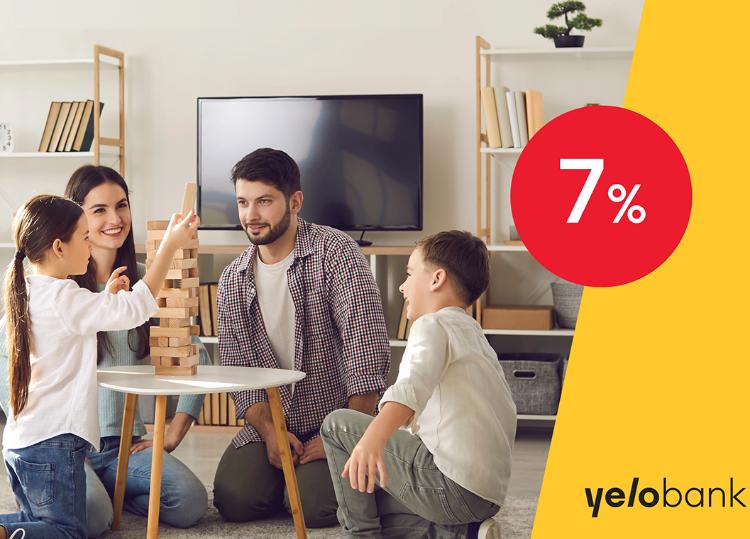 Ипотека по 7% от Yelo Bank 