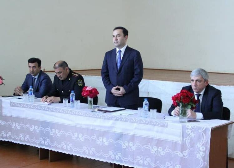 Növbəti səyyar qəbul İsmayıllı rayonunun Quşencə kəndində keçirilib 