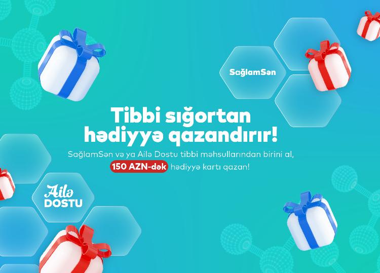 PAŞA Sığortadan tibbi sığorta əldə edənlərə hədiyyəli kampaniya! 