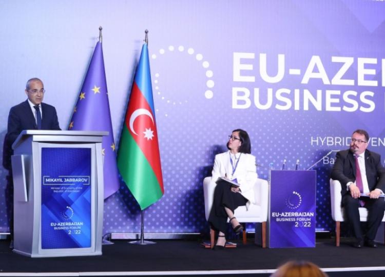 On 17 May 2022, EU-Azerbaijan Business Forum 2022 was held in Baku, at Fairmont Hotel 
