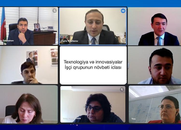 Texnologiya və innovasiyalar İşçi qrupunun növbəti görüşü baş tutub 
