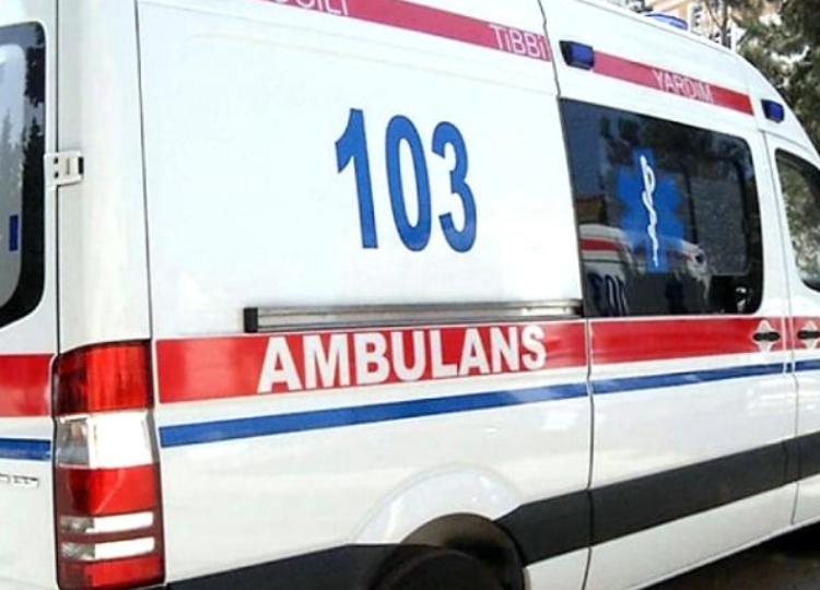 STP-nin təcili yardım komandası qəzaya düşən avtobusun sərnişinlərinə ilkin tibbi yardım göstərib 