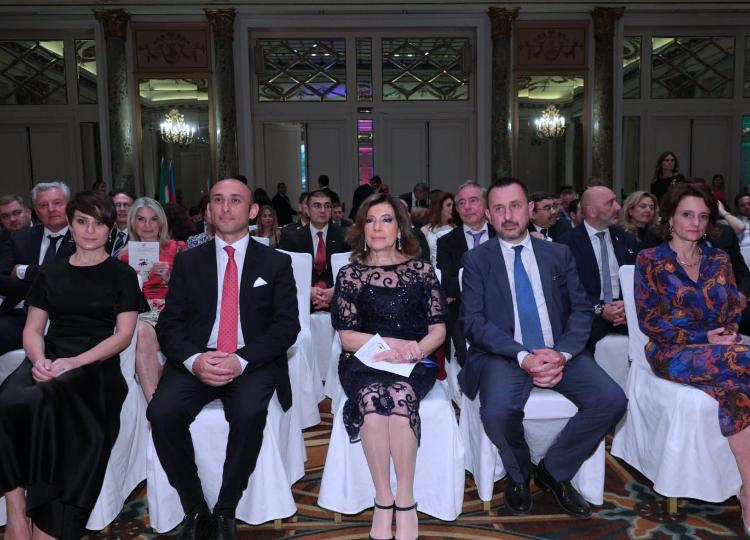 Romada yüksək səviyyəli qonaqların iştirakı ilə Müstəqillik Günü və Azərbaycan-İtaliya diplomatik münasibətlərinin 30 illiyi qeyd olunub - FOTO