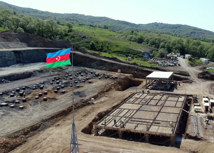 «Азерэнержи» строит новую подстанцию в Лачине - ВИДЕО