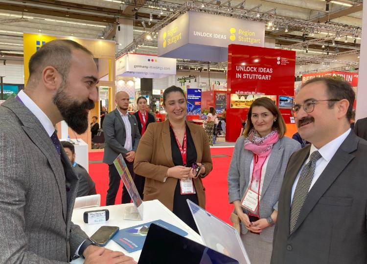 Almaniyada Azərbaycanın işgüzar turizm imkanları təbliğ edilir - FOTO