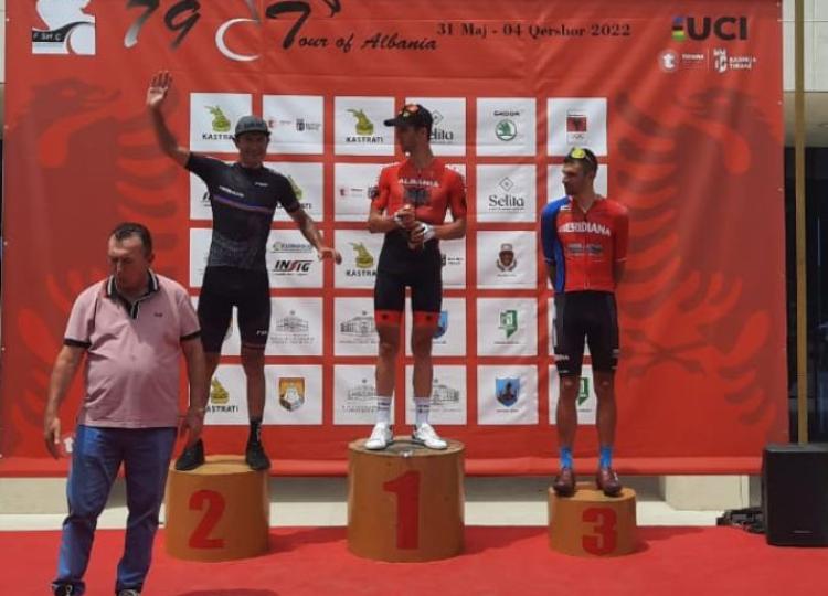 Elçin Əsədov "Tour of Albania" yarışında 2-ci oldu 