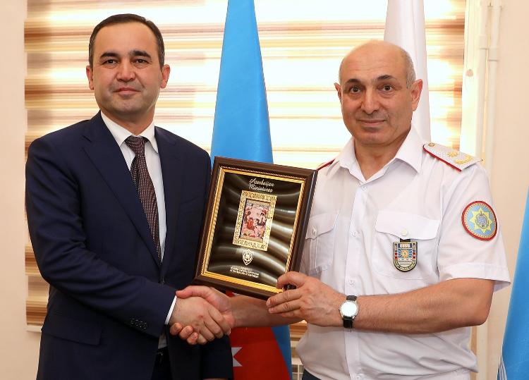 Gömrük Akademiyasında Özbəkistan gömrük xidmətinin rəhbərliyi ilə görüş keçirilib 