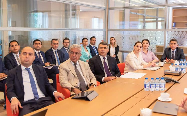 University of Bologna on a Preliminary Study Visit to Azerbaijan within Italy-Azerbaijani University - POTO