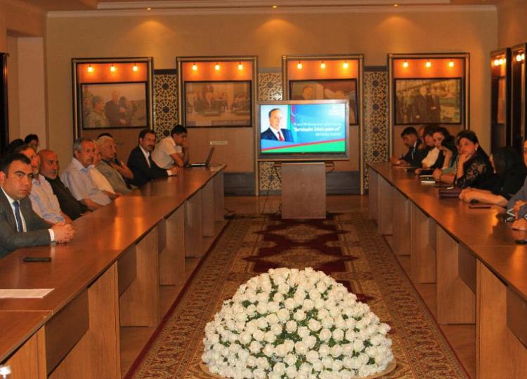 İsmayıllıda "Qurtuluşdan Zəfərə gedən yol" mövzusunda konfrans keçirilib 