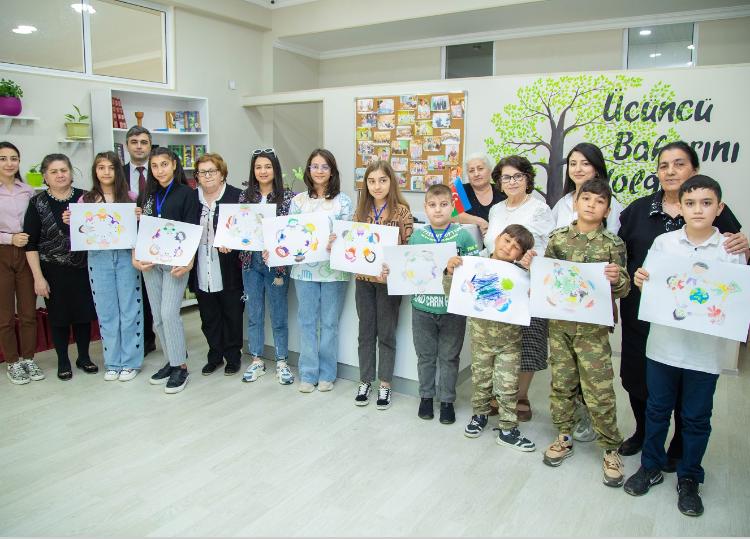 Kapital Bank организовал праздничное мероприятие для детей шехидов и ветеранов 