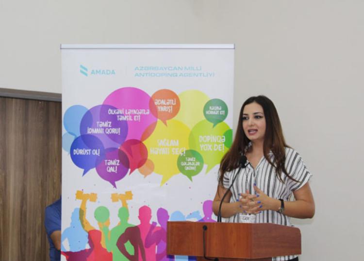 AMADA regionlarda silsilə antidopinq maarifləndirmə tədbirləri keçirir - FOTO