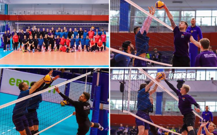 Kişi voleybolçuların Belarusda təşkil olunan təlim-məşq toplanışı başa çatıb 
