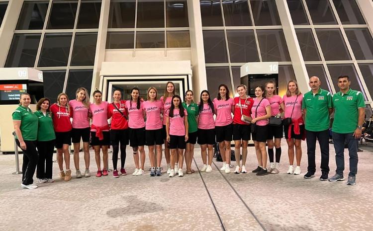 Qadın voleybolçulardan ibarət Azərbaycan milli komandası bu gün Sloveniyaya yollanıb 