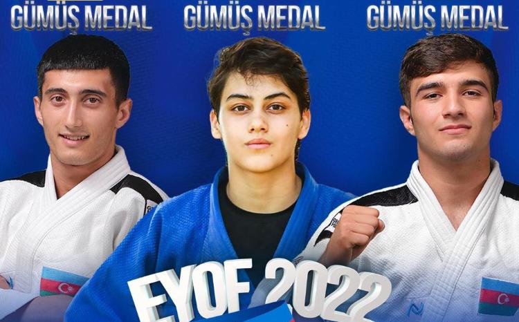 Cüdoçularımız "AGOF 2022"-nin ilk günü 3 gümüş medal qazandı 