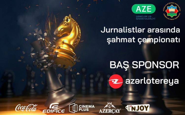 Jurnalistlər arasında şahmat üzrə komanda yarışı başlayır 