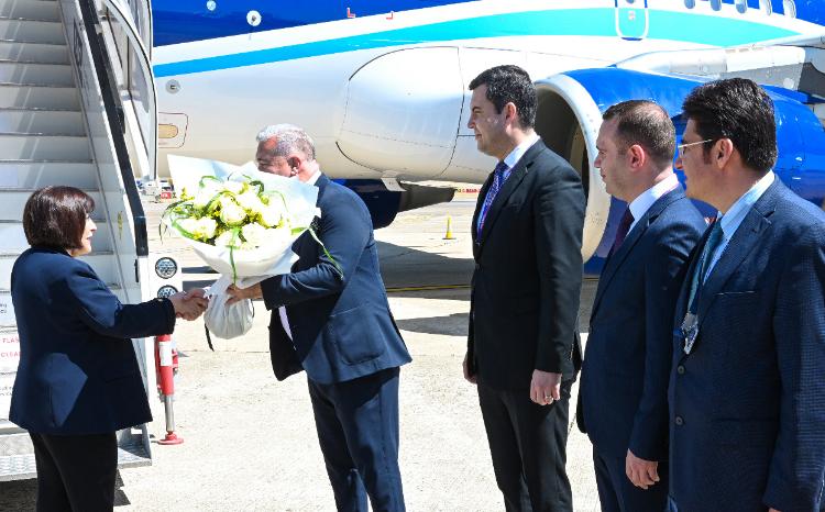 Chair of Milli Majlis Sahiba Gafarova Arrives in the UK on an Official Visit 