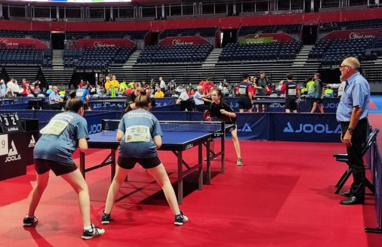 Stolüstü tennisçilərimiz Avropa çempionatında növbəti mərhələyə adlayıblar 