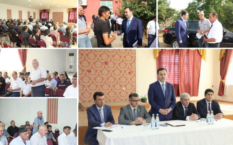 İsmayıllıda növbəti səyyar qəbul keçirilib 