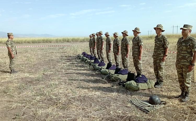 Mühəndis-istehkamçıların peşəkarlıq səviyyəsi artırılır - VİDEO