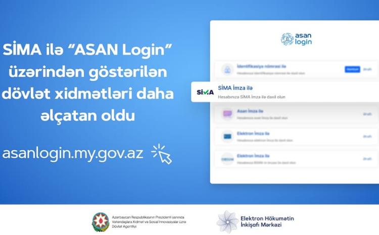 SİMA ilə "E-gov" sisteminə giriş daha əlçatan oldu 
