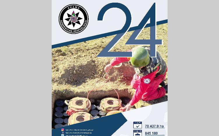 Azərbaycan Respublikasının Minatəmizləmə Agentliyinin (ANAMA) 24-cü ildönümü 