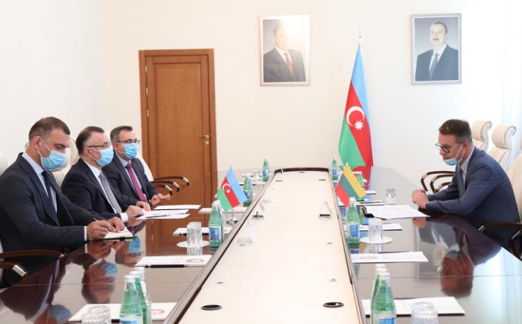 В Министерстве здравоохранения состоялась встреча с послом Литвы в нашей стране 