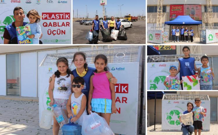 "Plastik butulkanı ekoçantaya dəyiş" aksiyası davam edir 