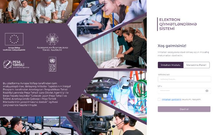EU and UNDP present the first online assessment tool  in vocational education in Azerbaijan 